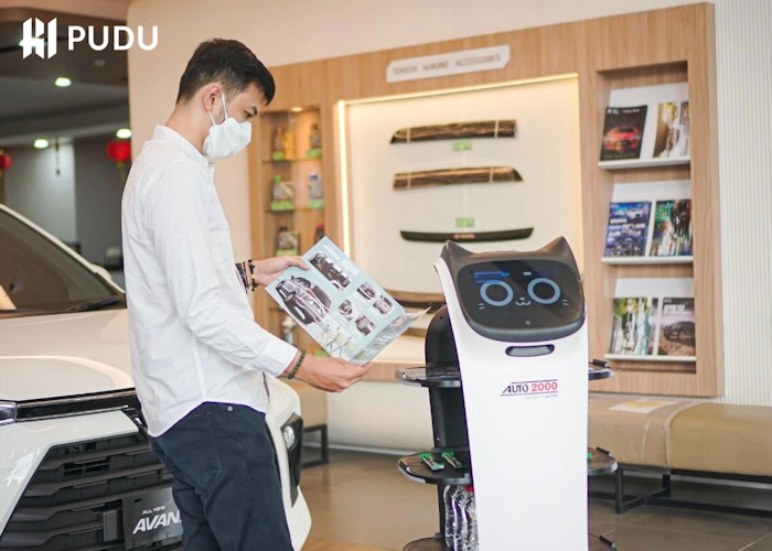 Robot Cameriere centri commerciali