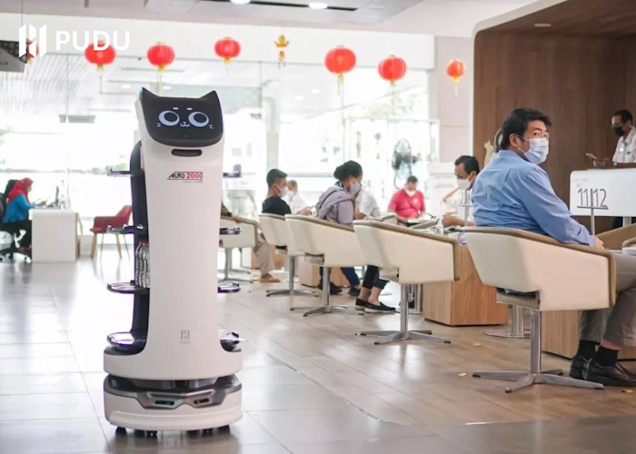 Robot Cameriere centri commerciali